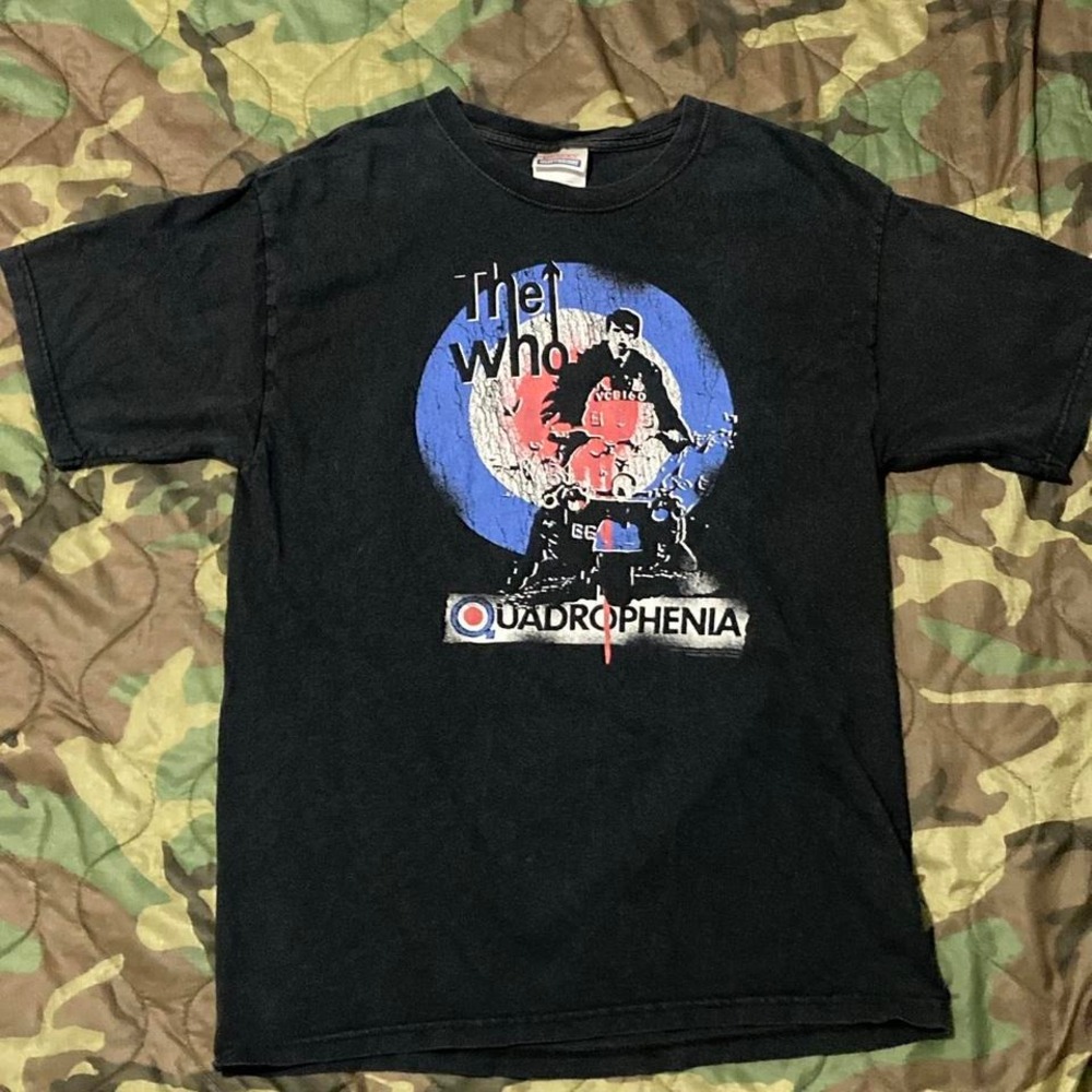 Vintage 2005 The Who Quadrophenia‎ graphic tee Hanes size M/19